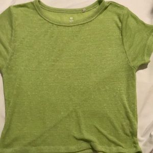 Green t shirt